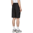 Junya Watanabe Black Wool Shorts