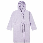 Tekla Fabrics Terry Bathrobe in Lavender