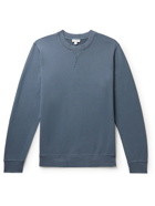 Sunspel - Cotton-Jersey Sweatshirt - Blue