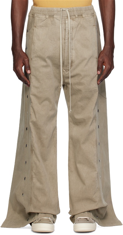 Photo: Rick Owens DRKSHDW Off-White Pusher Trousers