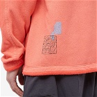 Stone Island Shadow Project Men's Printed Crew Sweat in Coral