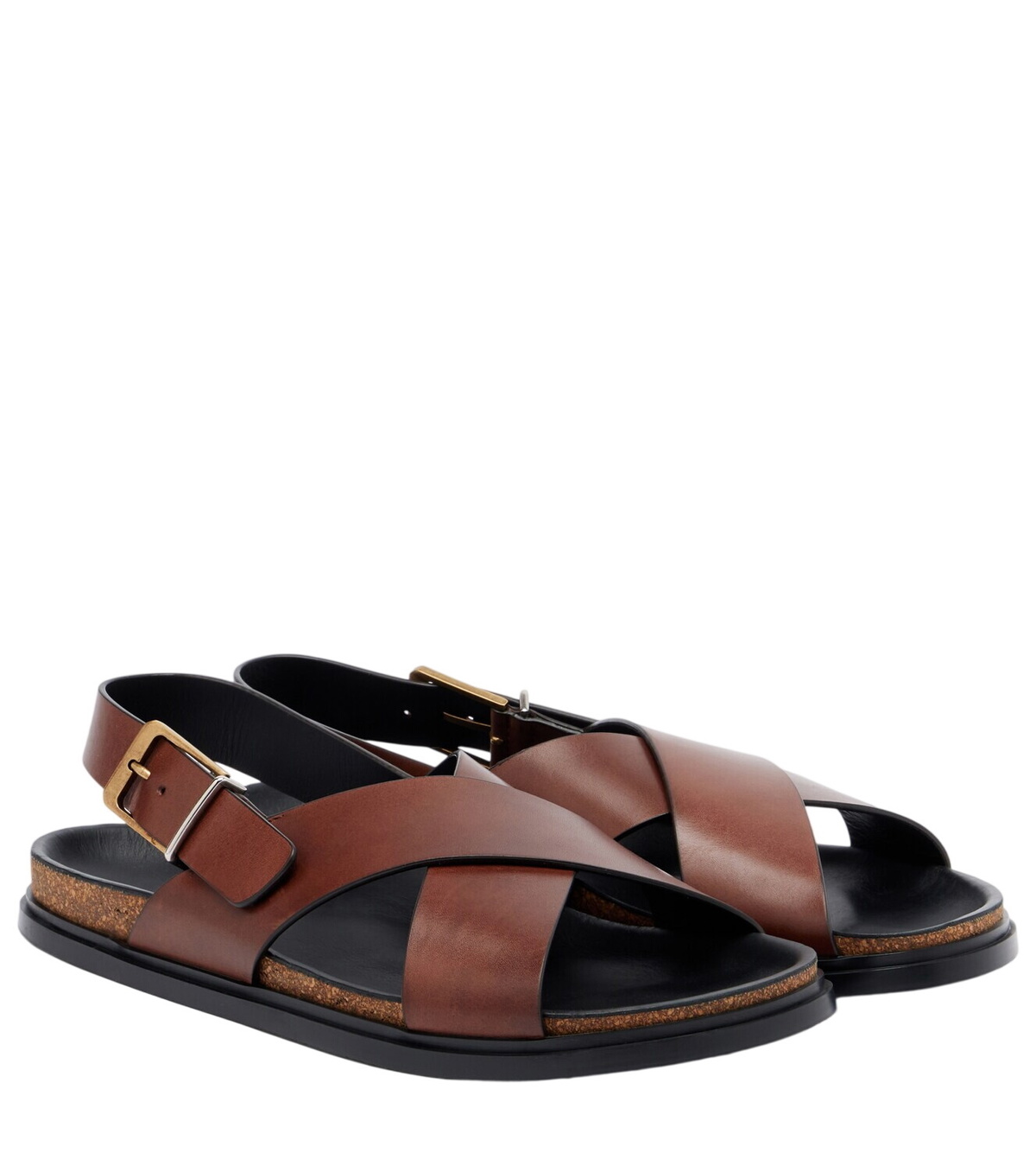 The Row Pablo leather sandals The Row