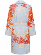 VERSACE Barocco De La Mer Bathrobe