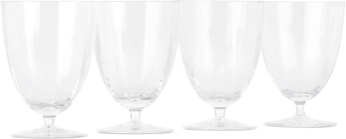 L'OBJET Iris Water Glasses Set, 4 pcs