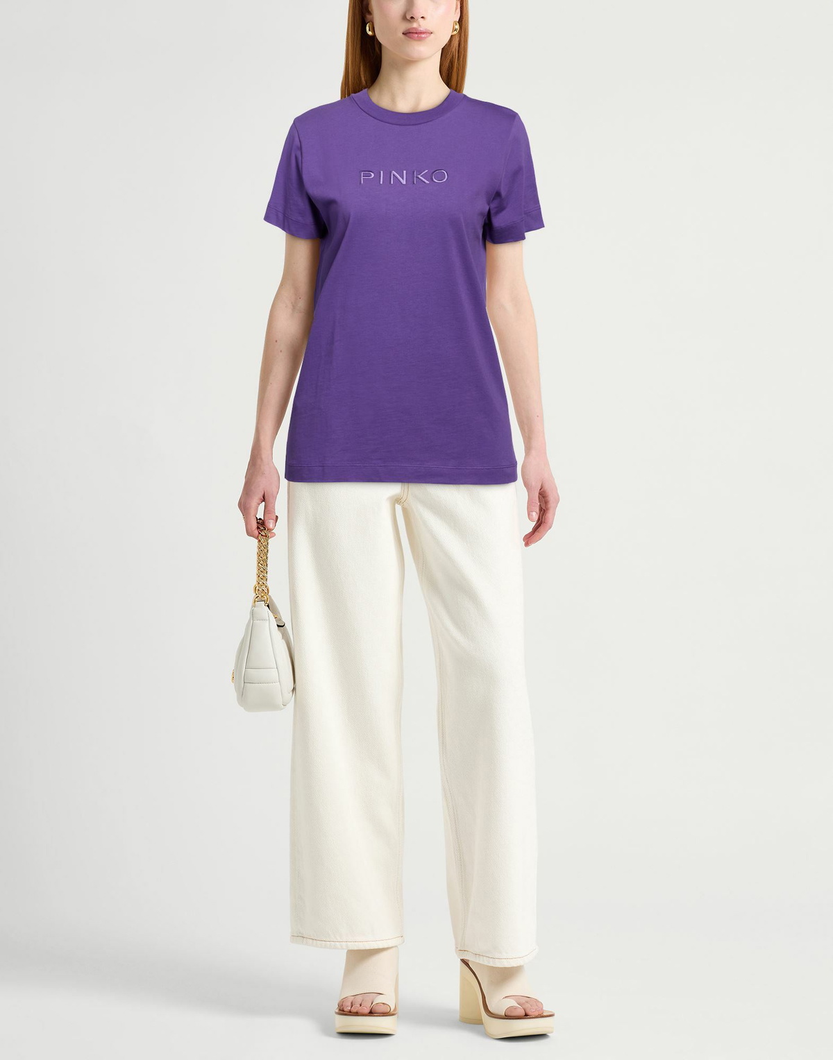 Pinko Womens T-shirt in Purple
