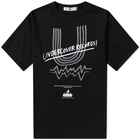 Undercover Men's Handdrawn Undecover Records T-Shirt in Black