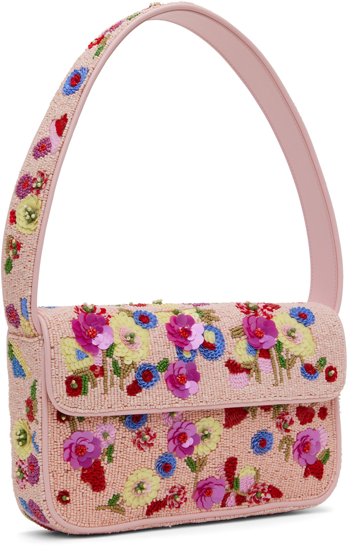 Staud Multicolor Tommy Beaded Bag Staud