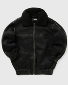 Rotate Birger Christensen Oversized Bomber Jacket Black Bomber Jackets