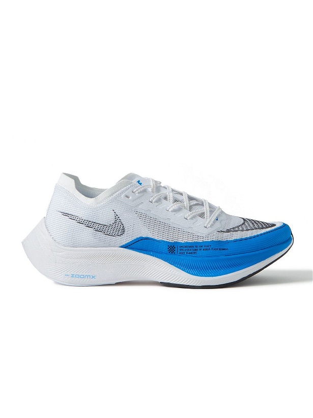 Photo: Nike Running - ZoomX Vaporfly Next% 2 Mesh Running Sneakers - White