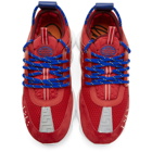 Versace Red Chain Reaction Sneakers