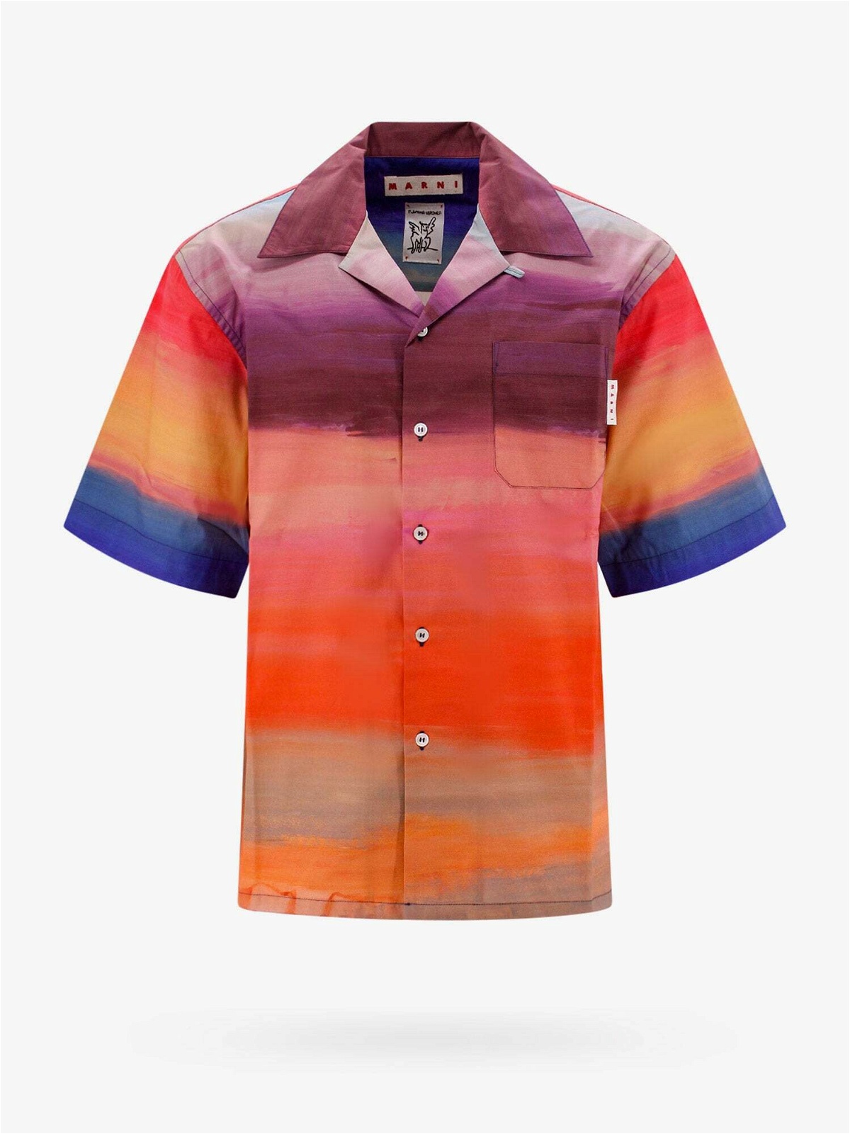 Marni Shirt Multicolor Mens Marni