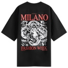 END. SS26 Milan Fashion Week T-Shirt in Black