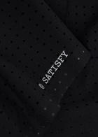 Satisfy Space-o 5 Perforated Stretch-jersey Shorts Black