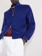 Brunello Cucinelli - Cashmere Bomber Jacket - Blue