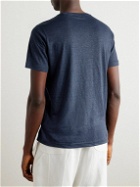 Loro Piana - Linen T-Shirt - Blue