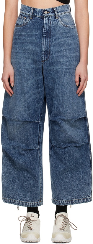 Photo: J6 Blue Drawstring Cuff Jeans