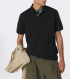Moncler Cotton piqué polo shirt