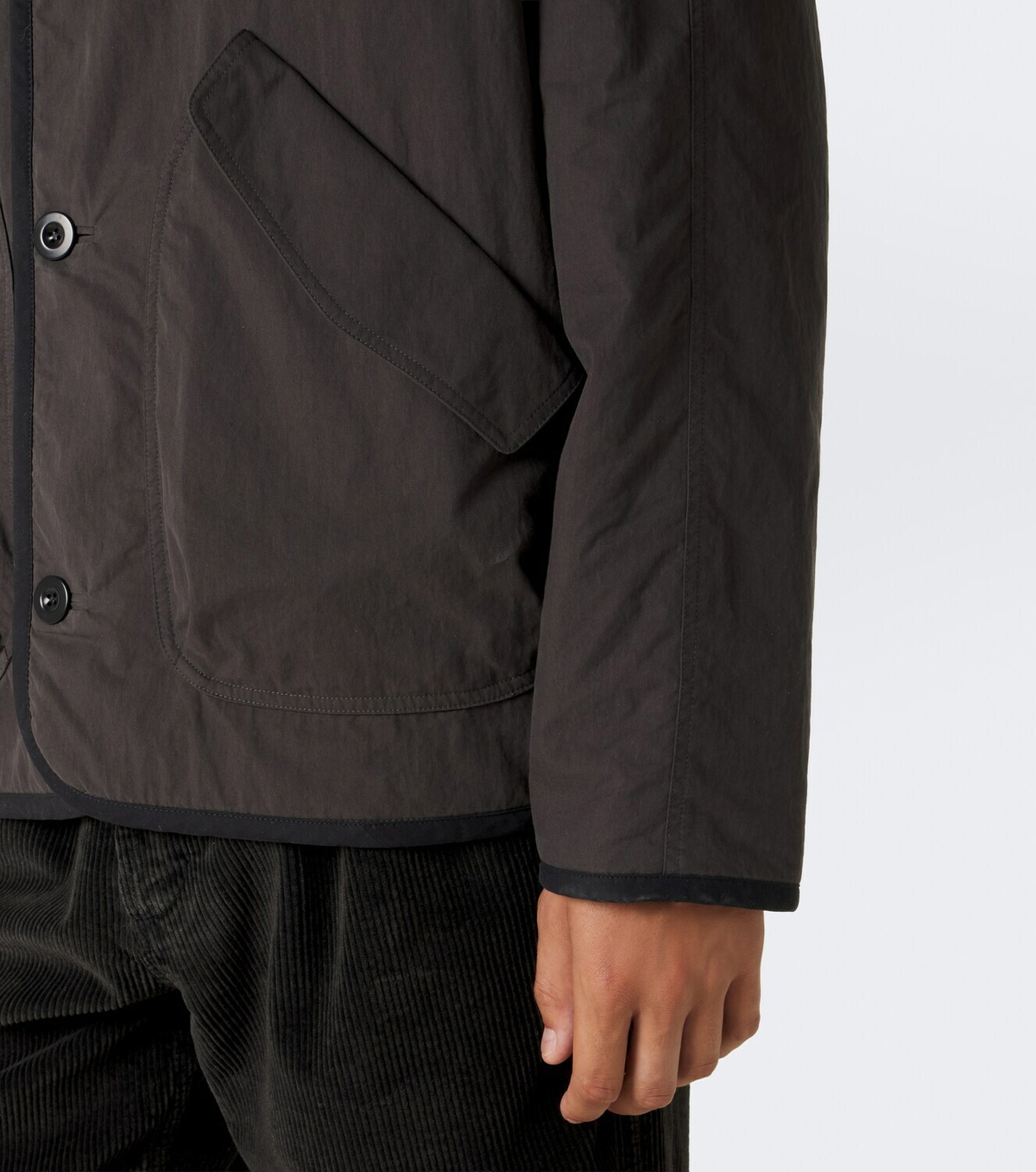 The Row Tobias cotton-blend jacket