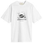 Café Mountain Men's No Requests T-Shirt in Natural