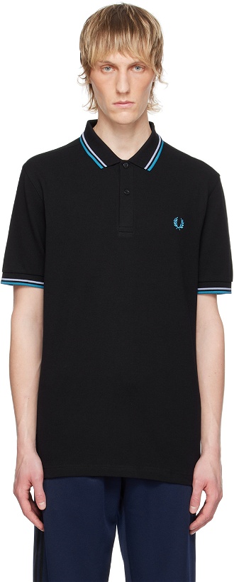 Photo: Fred Perry Black M3600 Polo