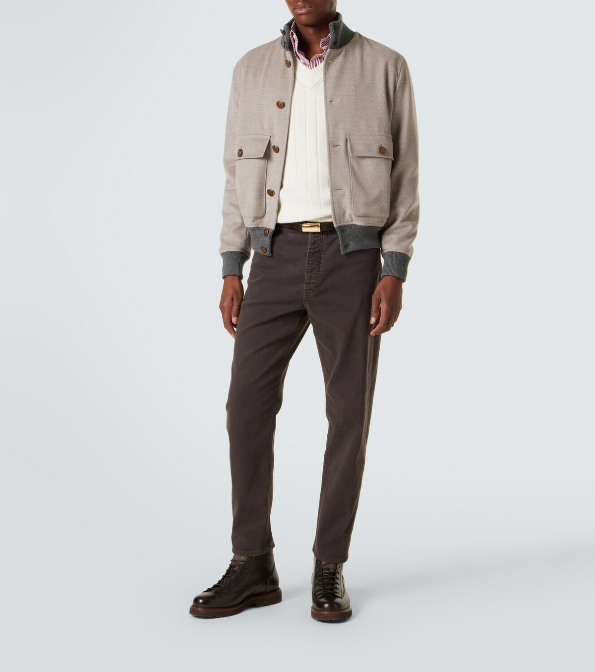 Brunello Cucinelli Mid-rise straight jeans