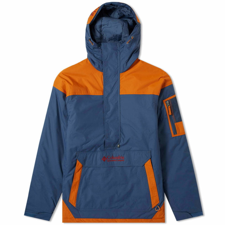 Photo: Columbia Challenger Pullover Jacket Dark Mountain, Copper & Red