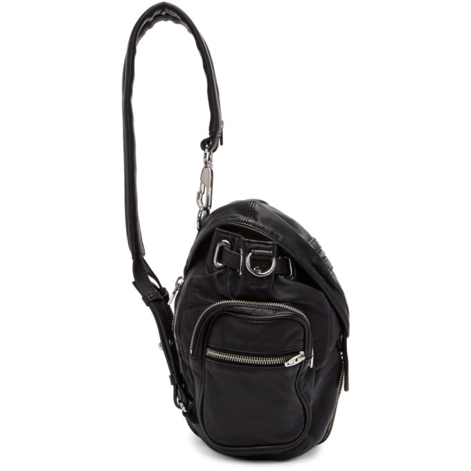 Alexander wang black mini hotsell marti backpack