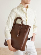 Dunhill - Century 33 Patina-Leather Tote Bag
