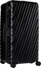 Tumi Black Large Rolling Trunk Suitcase