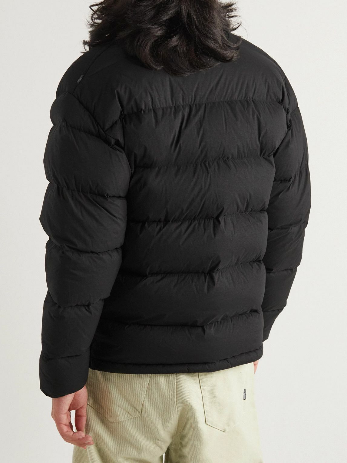 Stone Island Shadow Project - Quilted Shell Down Jacket - Black
