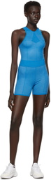 Gauge81 Blue & Beige Bolton Bodysuit