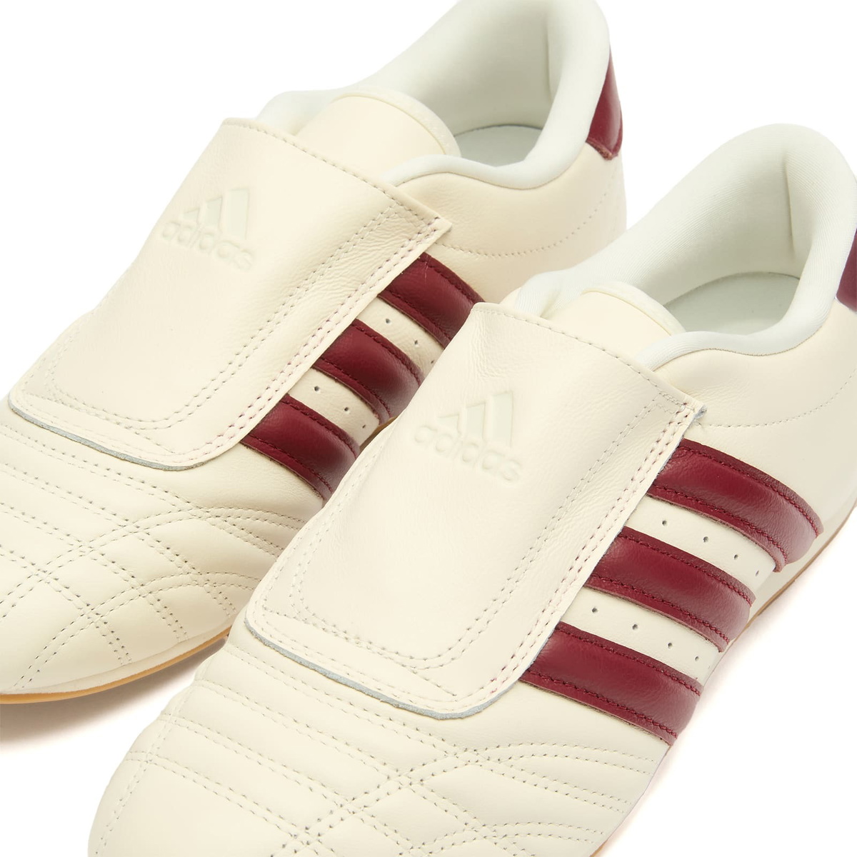 Adidas Women's Taekwondo W in Off White/Noble Maroon adidas