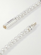 Le Gramme - 53g Sterling Silver Beaded Necklace
