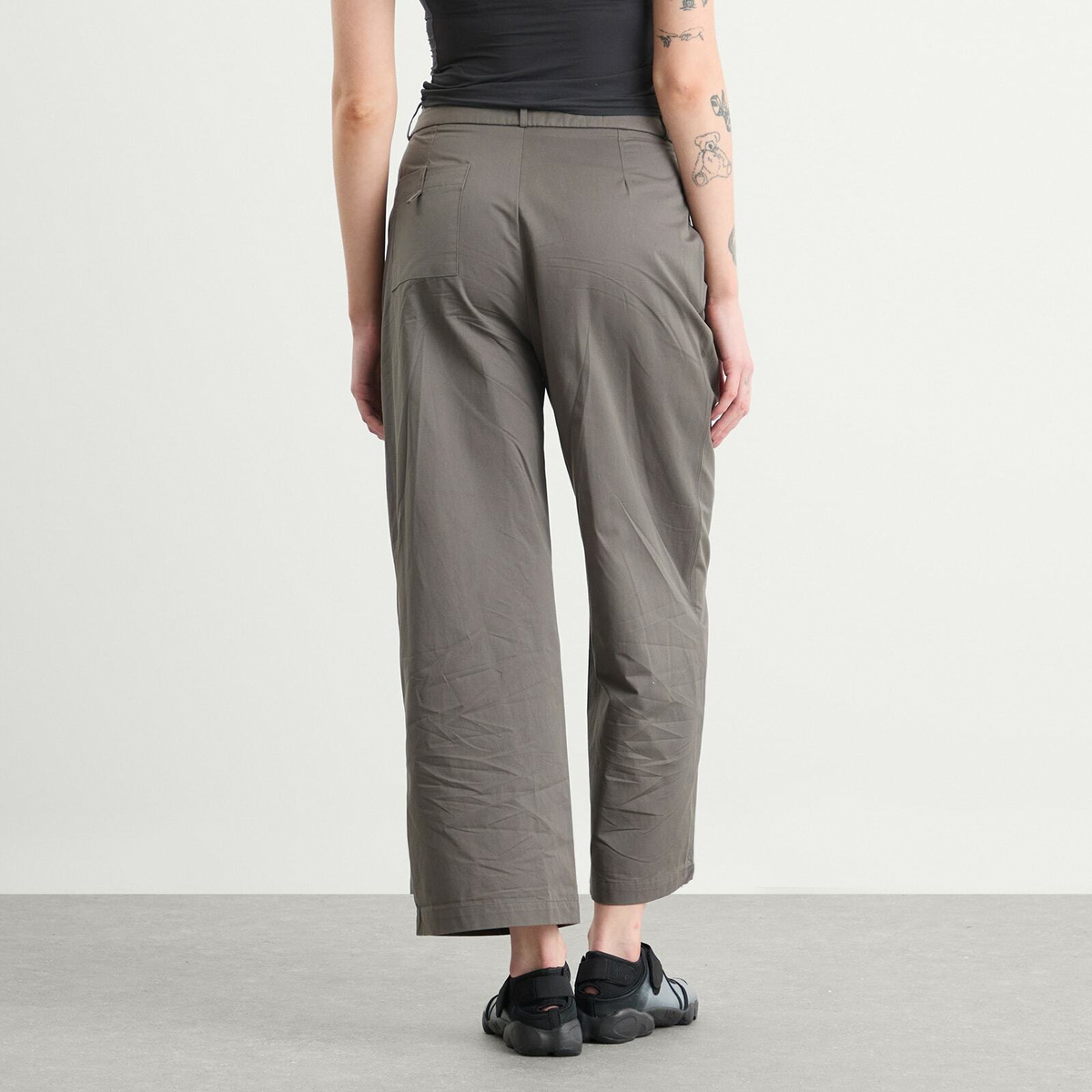 Deiji Studios Women's Two Layer Pants in Charcoal