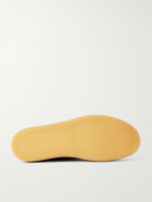 Church's - Repton Textured-Leather and Deerskin Sneakers - Brown