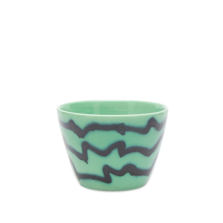Photo: Frizbee Ceramics Supper Cup in Green Ice