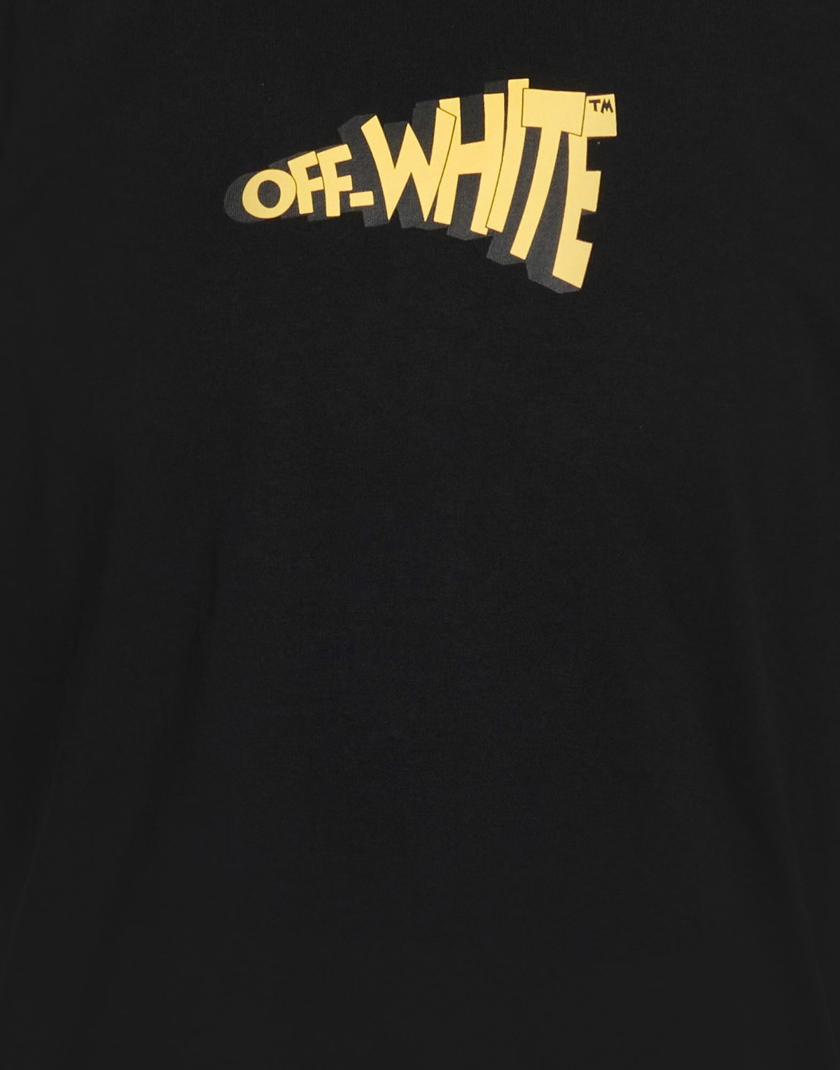 Off-white Mens T-shirt in Black