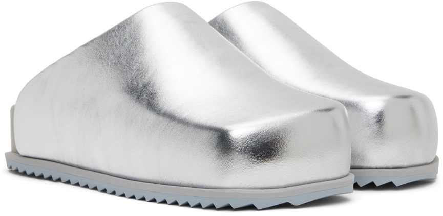 YUME YUME Silver Truck Slide Slip-On Loafers