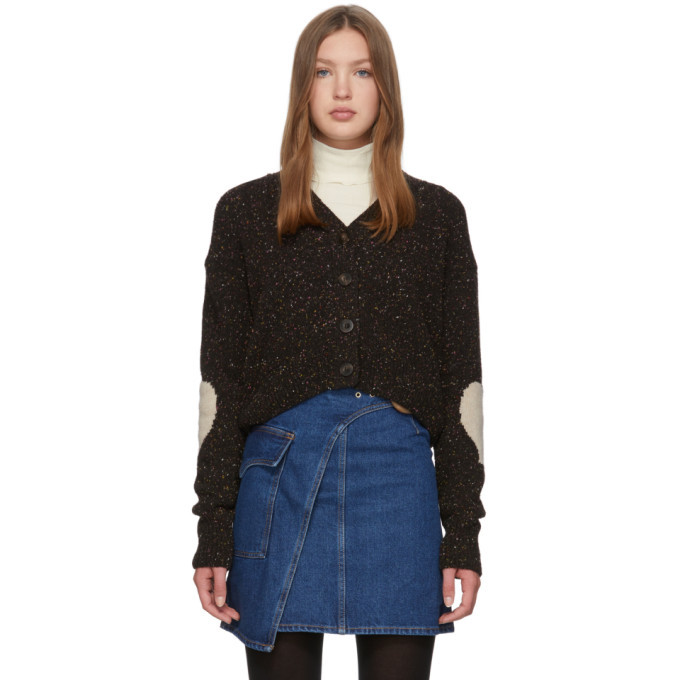 Alexachung Black Heart On Your Sleeve Cardigan Alexachung