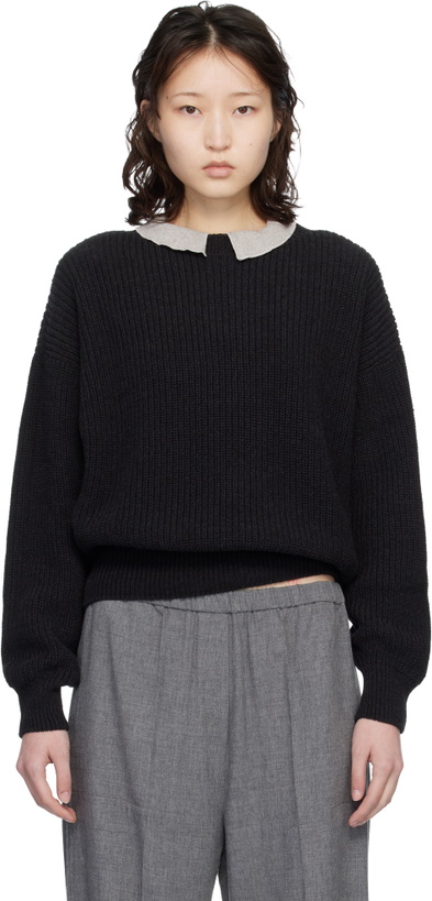 Photo: Baserange Black Mea Sweater