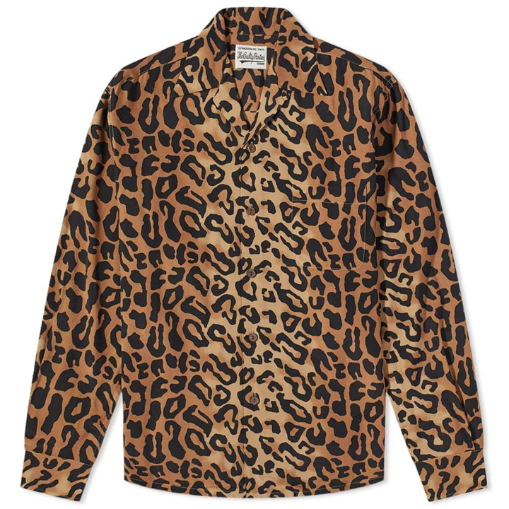 Photo: Wacko Maria Long Sleeve Hawaiian Leopard Shirt