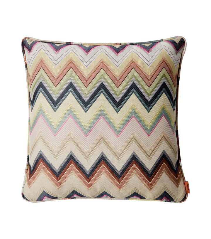 Photo: Missoni Agadir Zigzag cotton-blend cushion