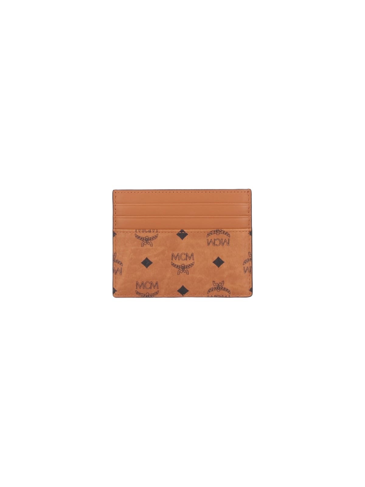 MCM Card Holder With Money Clip Detail