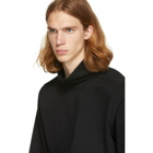 Rick Owens Black Surfer Turtleneck Pullover