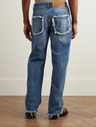 Séfr - Straight-Leg Distressed Jeans - Blue