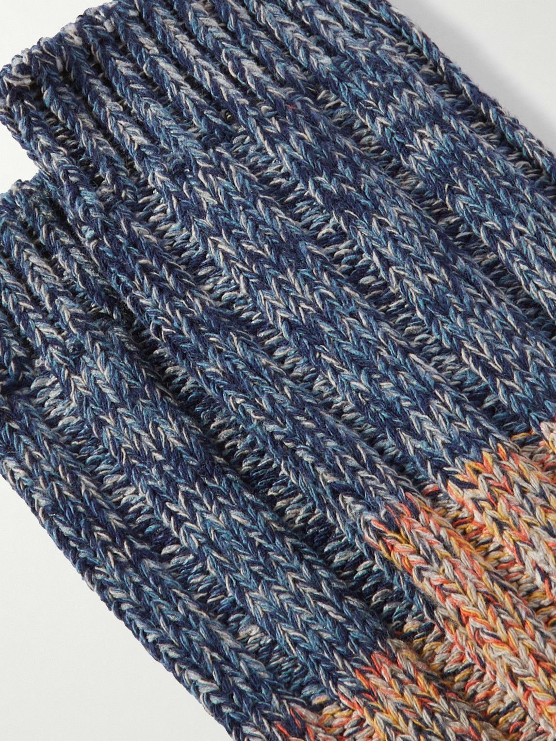 Thunders Love - Helen Mélange Recycled Cotton-Blend Socks