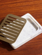 Soho Home - Thornton Marble and Brass Soap Dish