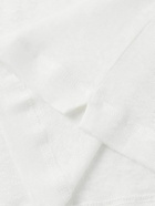 De Petrillo - Linen-Jersey T-Shirt - White