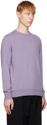 ZEGNA Purple Cashmere Sweater
