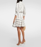 Zimmermann Striped midi dress